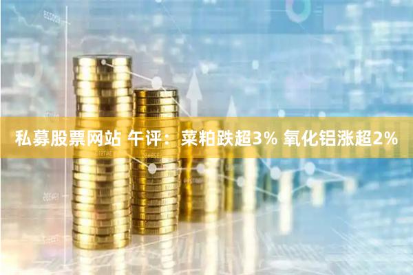私募股票网站 午评：菜粕跌超3% 氧化铝涨超2%