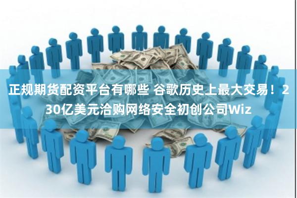 正规期货配资平台有哪些 谷歌历史上最大交易！230亿美元洽购网络安全初创公司Wiz