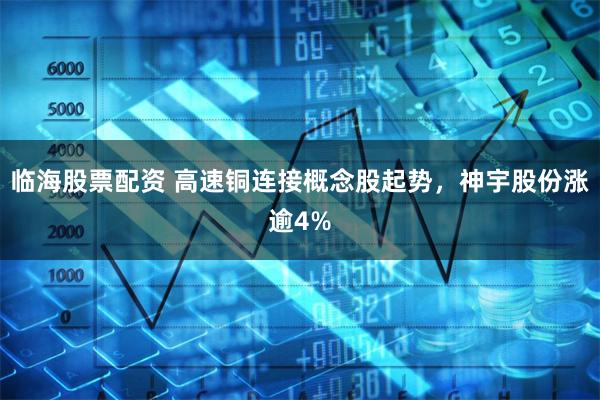 临海股票配资 高速铜连接概念股起势，神宇股份涨逾4%