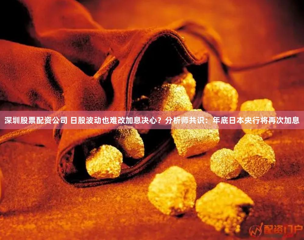 深圳股票配资公司 日股波动也难改加息决心？分析师共识：年底日本央行将再次加息