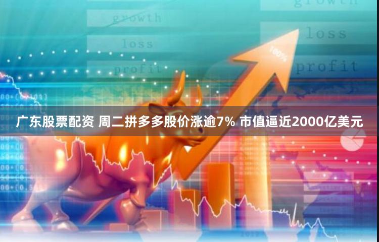 广东股票配资 周二拼多多股价涨逾7% 市值逼近2000亿美元